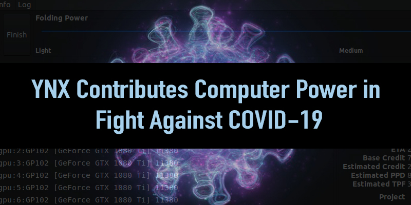 YNX Contributes Computer Power in Fight Against COVID-19